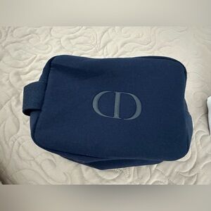 Dior Makeup Bag Navy New